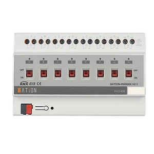 8 fach KNX Aktor Schaltaktor 16A Kompakt Verteilung - Bild 1 von 1