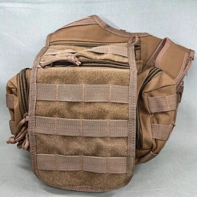 Mochila Bandolera Voodoo Tactical Coyote Ergo Pack Marrón Equipo Táctico Militar Foto 1 de 4