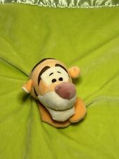 Disney Tigger Winnie The Pooh Lovey Plush Security Blanket Satin Trim Green
