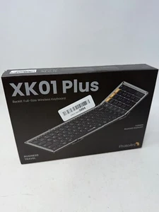 ProtoArc XK01 Plus Backlit Full-Size Foldable Bluetooth Keyboard For Business - Picture 1 of 6