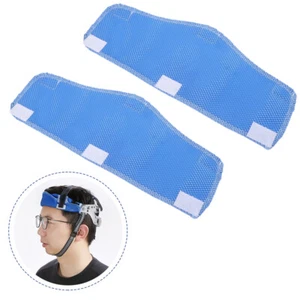 Sombreros duros portátiles prácticos a prueba de sudor de 2 piezas de enfriamiento para enfriamiento de verano - Imagen 1 de 12