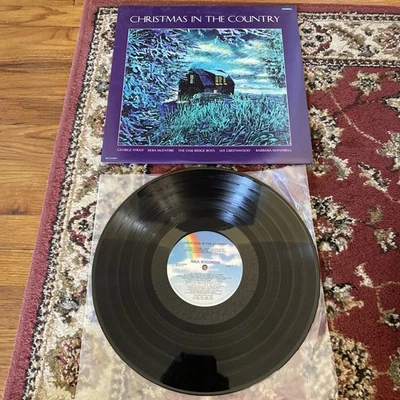 CHRISTMAS IN THE COUNTRY-VINYL LP-1988 MCA-GEORGE STRAIT-REBA-LEE GREENWOOD-NM Foto 1 de 4