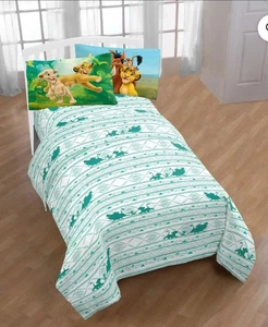 Disney König der Löwen bedruckt 4 Stück Mikrofaser "volle Größe" Laken Set - Bild 1 von 5