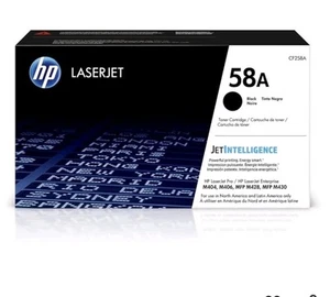 HP 58A Black Toner Cartridge | Works with HP LaserJet Enterprise M406 Series, MF - Picture 1 of 2