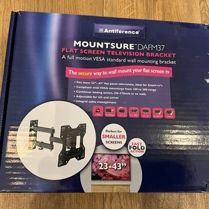 Mountsure DAFM37 by Antiference 23-43” Double arm Full Motion TV Wall Bracket - Picture 1 of 2