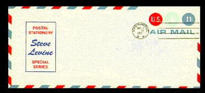 UC43 LEGAL SIZE FDC - Wmk 49 (UNPRICED!) - LEVINE CACH - Picture 1 of 2
