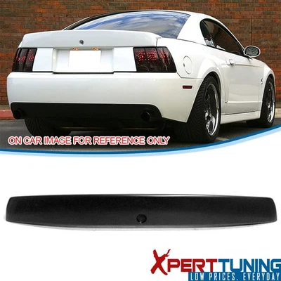 Fits 99-04 Ford Mustang Cobra Style Unpainted Rear Trunk Spoiler Wing Unpainted - Изображение 1 из 4