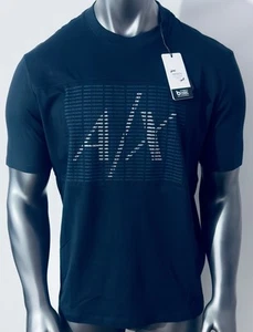 New Armani Exchange Men's Relaxed Fit Logo Short Sleeve Shirt - Picture 1 of 6