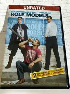 Role Models โข DVD ๐ 2008 โข Sean William Scott & Paul Rudd - UnRated & Theatrcl - Picture 1 of 4
