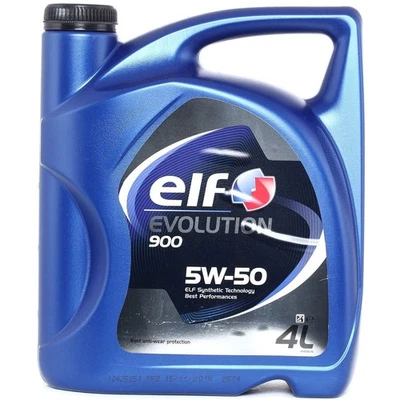 ELF Evolution 900 Huile moteur 5W-50 4L Huile synthétique
