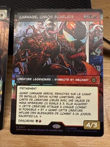 MTG SPM Borderless Panel — Carnage, Crimson Chaos FOIL FR — NM French - Picture 1 of 1