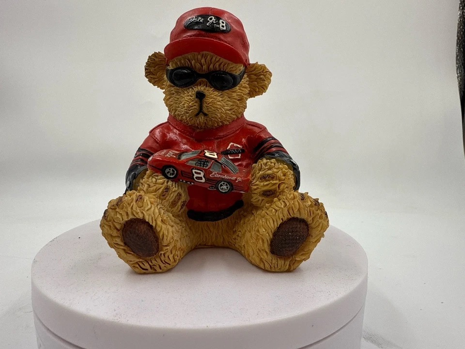 Dale Earnhardt Jr. Resin Bear – Collectible NASCAR Memorabilia (MI1073309) - Image 1 of 4