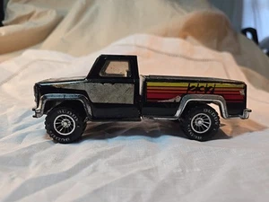 Vintage Buddy L 237 Black Metal Pressed Steel Toy Pick Up Truck 7x3 - Picture 1 of 9