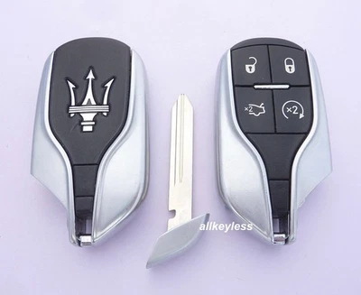 OEM MASERATI GHIBLI QUATTROPORTE LEVANTE inteligente entrada sin llave mando a distancia + NUEVA LLAVE Foto 1 de 4