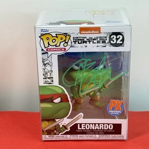 Kevin Eastman Autogramm Funko Pop #32 Leonardo Ninja Turtle COA Hologramm - Bild 1 von 12