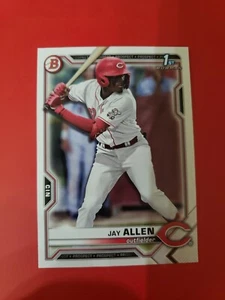 Jay Allen 2021 Bowman Draft BD-11 paper base , Cincinnati Reds - Picture 1 of 2