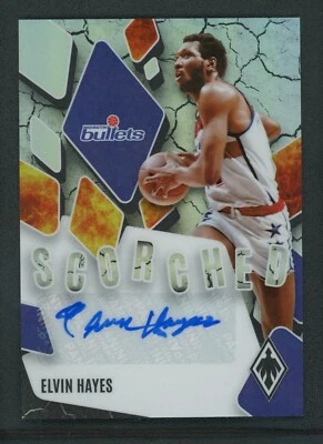 2023-24 ELVIN HAYES 51/99 AUTO PANINI PHOENIX SCORCHED AUTOGRAPHS - Image 1 of 2