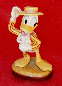 LIMITED EDITION #1105/5000 DISNEY'S "DAPPER DONALD DUCK" FIGUR VON ANRI, ITALIEN - Bild 1 von 1