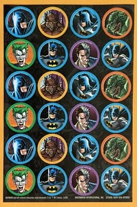 Batman Stickerbogen  - Bild 1 von 1