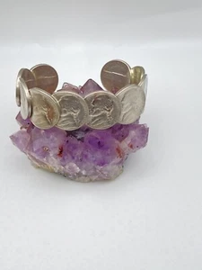 Vintage Coin Nickel Bracelet - Picture 1 of 8