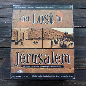 Zondervan. Get Lost in Jerusalem CD-ROM for MS Windows 95 & Above, New Sealed - Picture 1 of 5