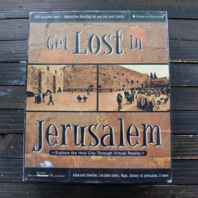 Zondervan. Get Lost in Jerusalem CD-ROM for MS Windows 95 & Above, New Sealed  - Image 1 of 4