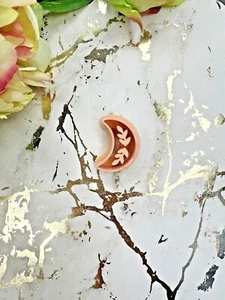 Crescent moon 2 polymer clay cutter - Picture 1 of 5