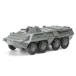 1/72 Glue-free BTR-80 Wheeled Armored Vehicle Model Military Gift Disassembled - Foto 1 di 7