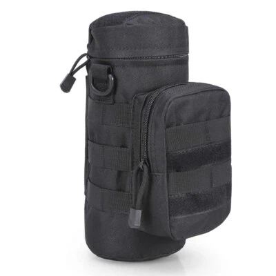 Bolsa de botella de agua Molle táctica de EE. UU. Soporte para hervidor de agua portador camping senderismo Foto 1 de 4