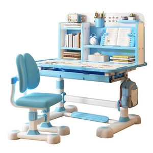 2Pcs/Set Kids Study Desk Chair Set,Height Adjustable,Ergonomic Desk Chair  - Picture 1 of 22