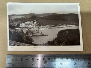 1933 Used RPPC Postcard 10636 Cawsand Nr Plymouth Cornwall by Rotary Photo - Picture 1 of 3