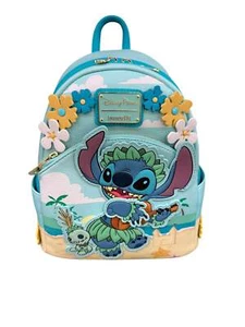 Disney Stitch & Scrump Hula Loungefly Rucksack Handtasche - Bild 1 von 2