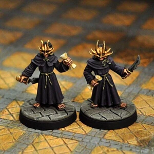 OTHERWORLD MINIS - SET EVIL CULTISTS I (RARE D&D MINI SET / NEW & STILL SEALED!) - Bild 1 von 4