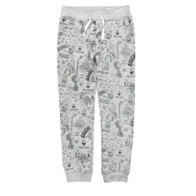 NUEVO Appaman X Peanuts Niños Niñas GRIS JOGGER PANTALONES DEPORTIVOS Talla 7 SPARKLE CLOUD NUEVOS CON ETIQUETAS Foto 1 de 4