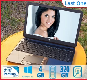 HP Pavilion 15 Intel @ 2,42 GHz 4 GB 320 GB Win 10 STAR WARS cámara web oficina DVD-RW - Imagen 1 de 12
