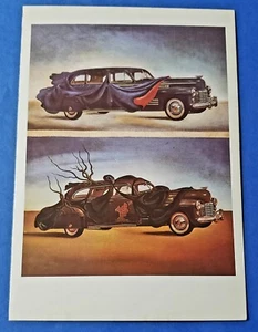 Postkarte Bekleidet Automobil Salvador Dali 6,25" x 4,5" - Bild 1 von 2