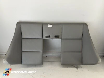 BMW E46 M3 2001-2006 convertible, fila trasera banco asiento superior medio gris genuino OEM Foto 1 de 4