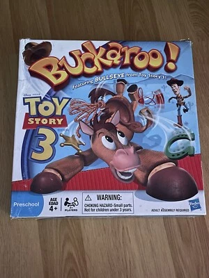2009 Toy Story 3 Buckaroo Game by Milton Bradley 98% Complete Great Condition - Image 1 of 3