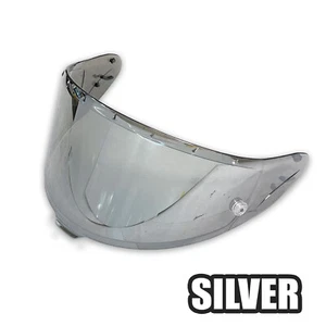 PLATEADO Casco de Carreras Visera Protector Pin Tintado para Shoei NXR 2 Z8 2022 CWR-F2R - Imagen 1 de 3