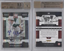 2009 Donruss Elite Extra Edition /695 Kyle Bellamy #101 BGS 9.5 GEM MINT Auto