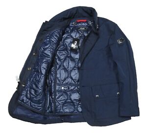 RLX Ralph Lauren Men's Navy 3-In-1 Water-Resistant Stow Away Hood Jacket