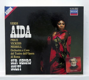 GEORG SOLTI, MARAGARET PRICE, RITA GORR ⸺ VERDI Aida ⸺ DECCA 3xCDs NM - Bild 1 von 2