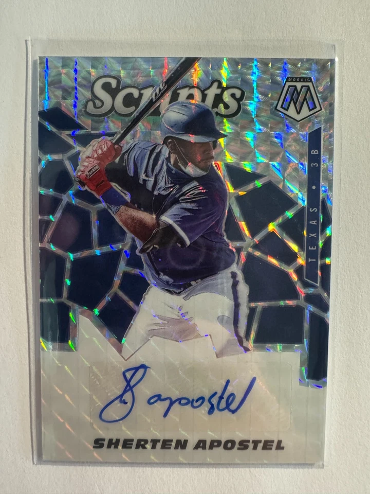 K233,060 - 2021 Panini Mosaic Scripts #57 Sherten Apostel Auto - Image 1 of 1