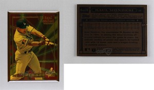 1995 Topps Stadium Club Finest Bronze Metal Mail-ins Raul Mondesi #4