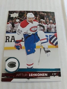 2017-18 17-18 Upper Deck UD Series 1 Base #101 Artturi Lehkonen Canadiens - Bild 1 von 9