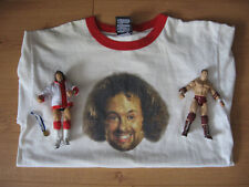 WWE Eugene T-Shirt + Eugene & William Regal Action Figures Gold Medal JAKKS WCW