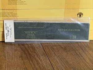 All Nations O Gauge Mercantile Refrigerator Car Sides - Picture 1 of 2