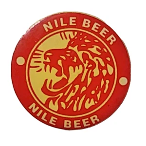 Nilbrauerei Brauereien Jinja Uganda Nil Bier rote Hutnadel Anstecknadel - Bild 1 von 1