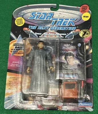 Figura de acción Star Trek The Next Generation Data as Romulan 5" 1994 Playmate Foto 1 de 4