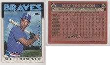 2017 Topps Rediscover Topps Buybacks Silver Milt Thompson #1986-517